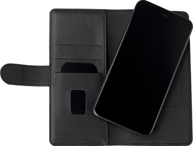Gear universellt plånboksfodral för smartphones upp till  6.7" (svart)