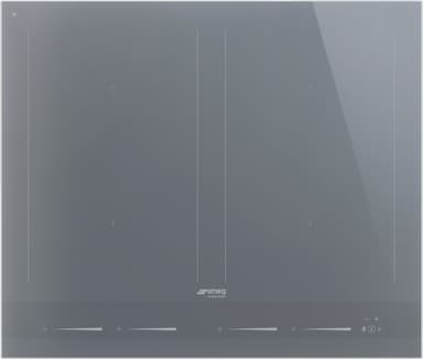 60 CM INDUKTIONSHÄLL MED 2 MULTIZONER SILVER KERAM