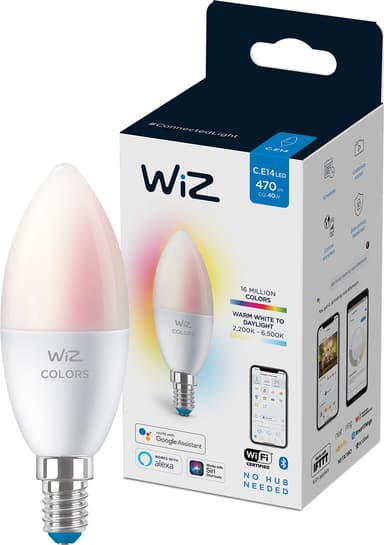 Wiz Light Mignon LED-lampa 5W E14 871869978709700