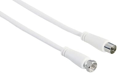 Hama antennkabel med F-plug-Coax 90 dB 3m längd Hama antennkabel med F-plug-Coax 90 dB 3m längd