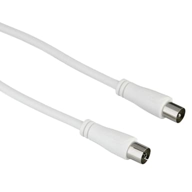 Hama Antennkabel 90 dB (15m) vit