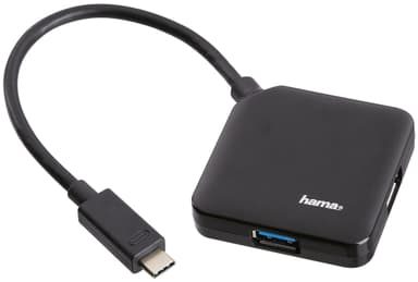 Hama USB hub - USB-C till USB 3.0 Hama USB hub - USB-C till USB 3.0