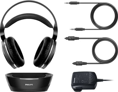 Philips trådlösa around-ear TV-hörlurar SHD8850/12