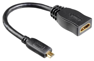 Hama HDMI A till D-kontakt Hama HDMI A till D-kontakt