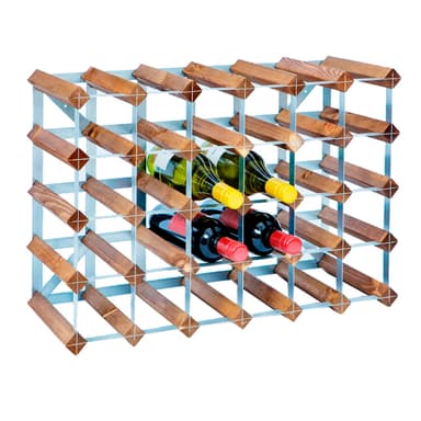 30 Bottle Self Assembly Kit Dark oak