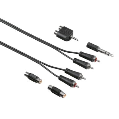 Hama RCA-anslutningskit (2.5m)