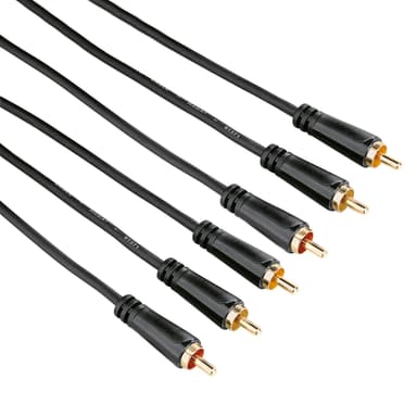 Hama AV-kabel 2x3 Cinch - 1.5m Hama AV-kabel 2x3 Cinch - 1.5m