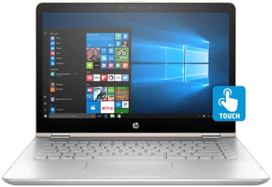 HP Pavilion x360 14-ba002no 14" 2-i-1 (guld)
