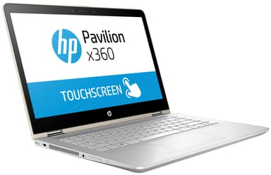 HP Pavilion x360 14-ba002no 14" 2-i-1 (guld)