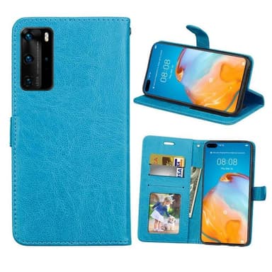 Mobilplånbok 3-kort Huawei P40 Pro (ELS-AN00)  - Ljusblå