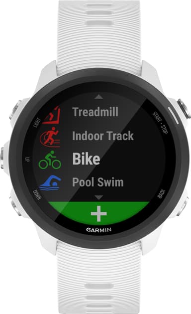 Garmin Forerunner 245 Music sportklocka (vit)