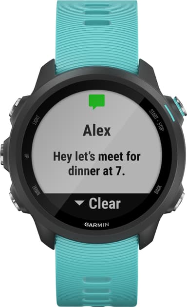Garmin Forerunner 245 Music sportklocka (aqua)