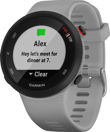 Garmin Forerunner 45 Plus sportklocka 42mm (svart/grå)