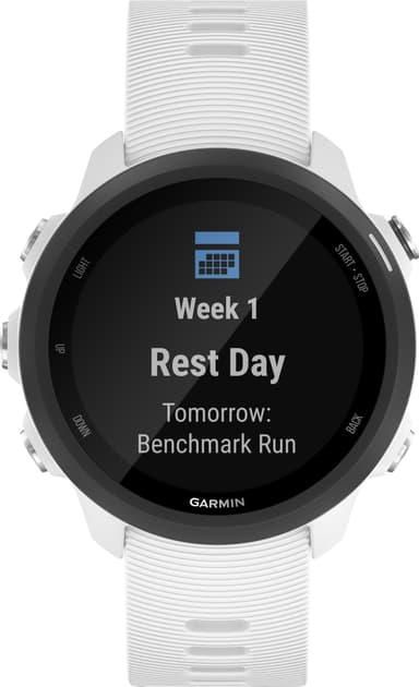 Garmin Forerunner 245 Music sportklocka (vit)