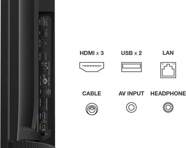 TCL 55" P610 4K UHD LED Smart TV 55P610