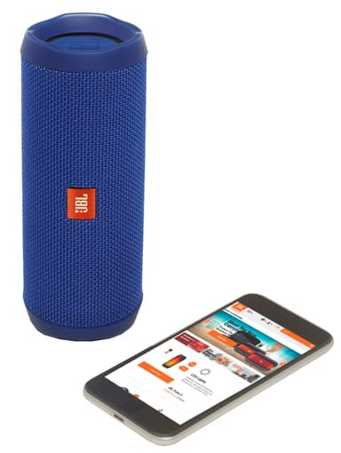 JBL Flip 4 trådlösa högtalare (blå)
