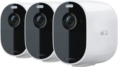 Arlo Essential trådlös FHD-smartkamera 3 pack (vit)