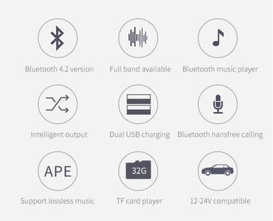FM-sändare för bil - Bluetooth adapter