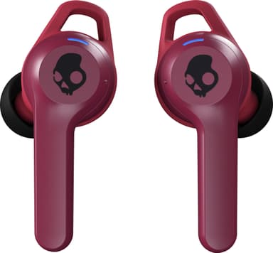 Skullcandy Indy Evo True Wireless-hörlurar (deep red)