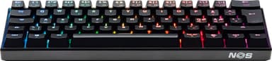 NOS C-450 Mini PRO gaming RGB tangentbord (svart)