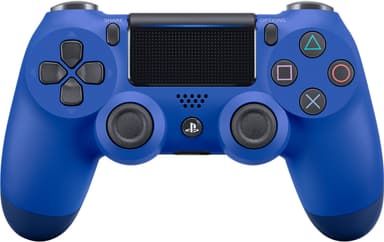 hjemmelevering nål tidsskrift DualShock 4 Trådlös handkontroll till PS4 (blå) - Elgiganten