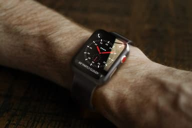 Apple Watch 3/4/5 skal 42 mm Svart