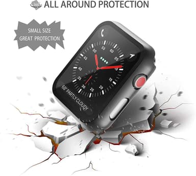 Apple Watch 3/4/5 skal 42 mm Svart