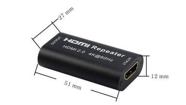 HDMI-förlängare/repeater 4K - 40m