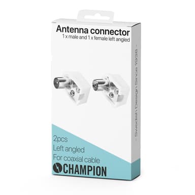 Champion Antennkontakt V Hane/Hona