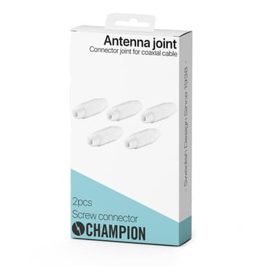 Skarvkontakt Koax 5-pack
