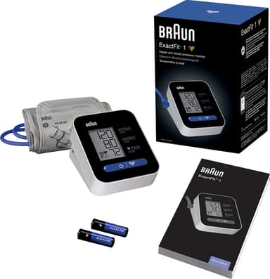 Braun ExactFit 1 blodtrycksmätare BUA5000EUV1