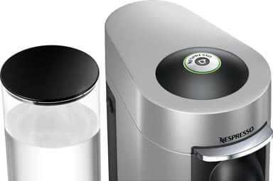 NESPRESSO® VertuoPlus Deluxe kaffemaskin av DeLonghi, Silver