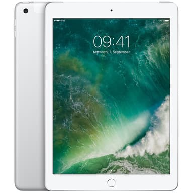 iPad 128 GB WiFi + 4G LTE 5:e gen (silver)