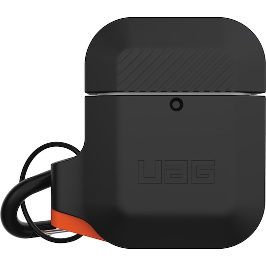 UAG Apple AirPods silikonfodral (svart/orange)