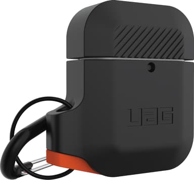 UAG Apple AirPods silikonfodral (svart/orange)