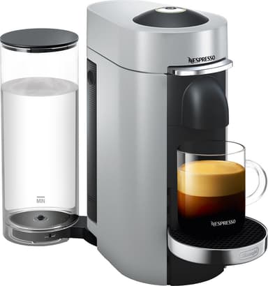 NESPRESSO® VertuoPlus Deluxe kaffemaskin av DeLonghi, Silver