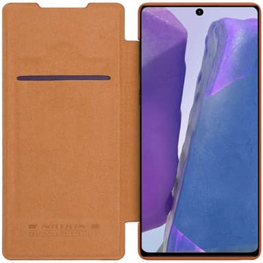 Nillkin Qin FlipCover Samsung Galaxy Note 20 Ultra  - Brun