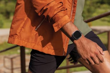 Fitbit Sense smartwatch (carbon/graphite stainless steel)