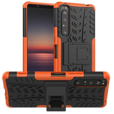 Stöttåligt skal med ställ Sony Xperia 1 II  - Orange