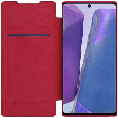 Nillkin Qin FlipCover Samsung Galaxy Note 20 Ultra Röd Elgiganten