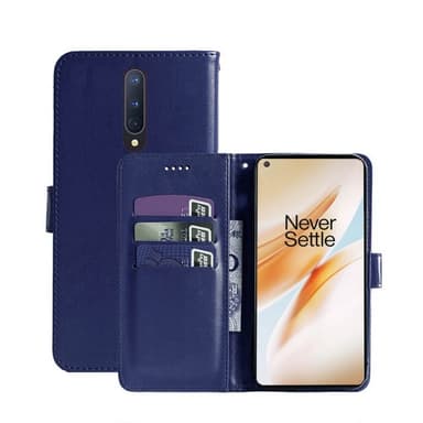 Mobilplånbok 3-kort OnePlus 8 (IN2010)  - Mörkblå