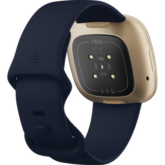 Fitbit Versa 3 smartwatch (midnight/soft gold aluminium)