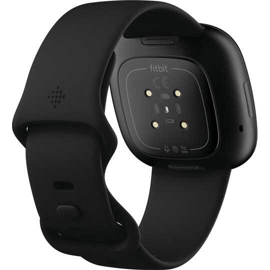 Fitbit Versa 3 smartwatch (svart aluminium)