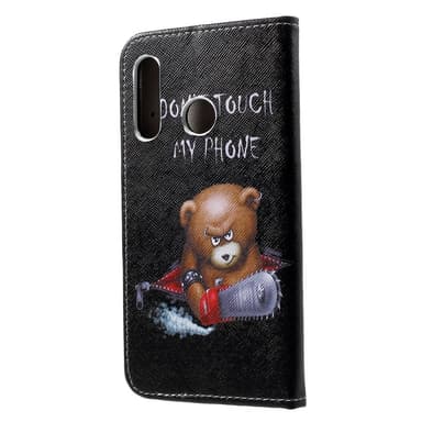 Huawei P30 Lite Plånbokfodral - Angry Bear