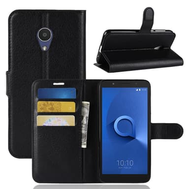 Alcatel 1X Plånboksfodral / fodral - Svart