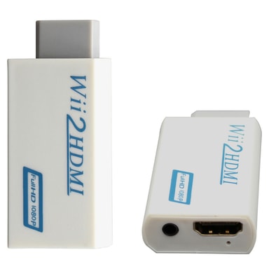 Wii Till Hdmi Adapter Hdmi Adapter Till Nintendo Wii Tillbehor Dronare Elgiganten