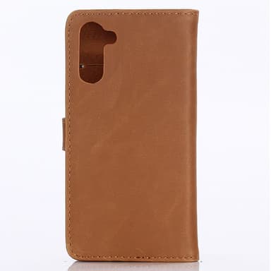 Samsung Galaxy Note 10 Retro Plånboksfodral - Brun