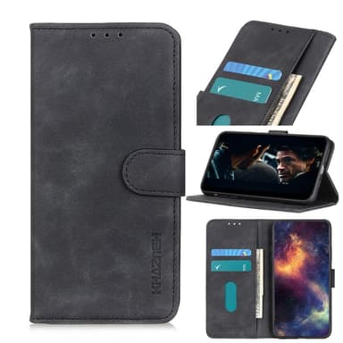 Motorola Moto G8 Power Lite Plånboksfodral - Svart