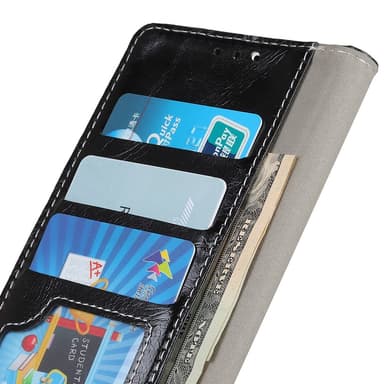 Samsung Galaxy A50 Plånboksfodral SVART