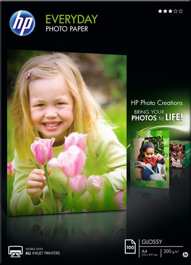 HP Fotopapper A4